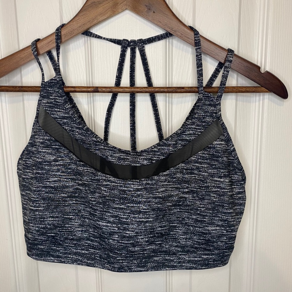 Victoria Sport Victoria Secret Sports Bra Large Space Dye Strappy Cage Back Mesh